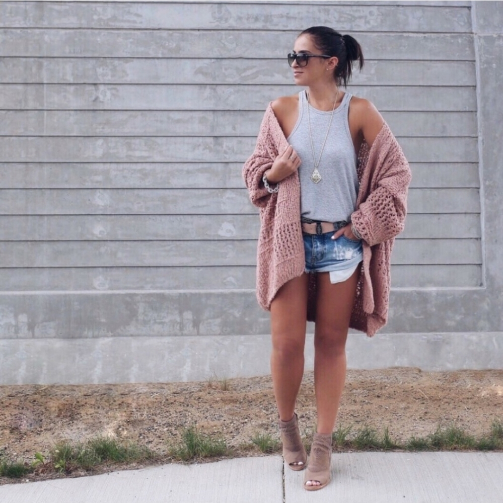 Free People * Morning Cardigan Long - Picture 2 of 15